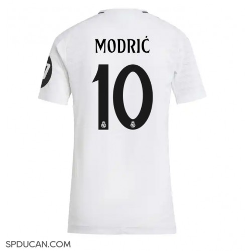 Zenski Nogometni Dres Real Madrid Luka Modric #10 Domaci 2024-25 Kratak Rukav